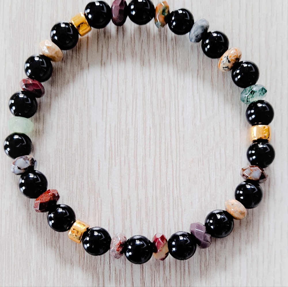 Mens Stone Bracelet